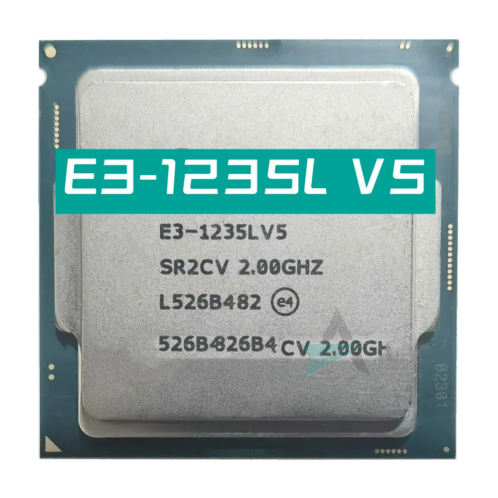 Xeon E3 1235L V5, 2.0GHz  ھ, 8MB, 25W, 14nm, e3-1235L V5, LGA1151,  